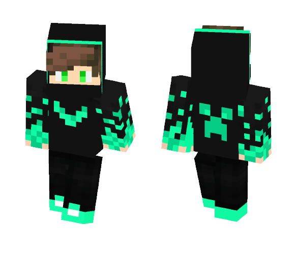 ADMJ MintGreengame - Male Minecraft Skins - image 1