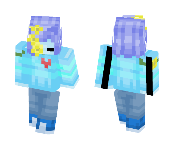 Underswap (Charatale) Frisk - Interchangeable Minecraft Skins - image 1