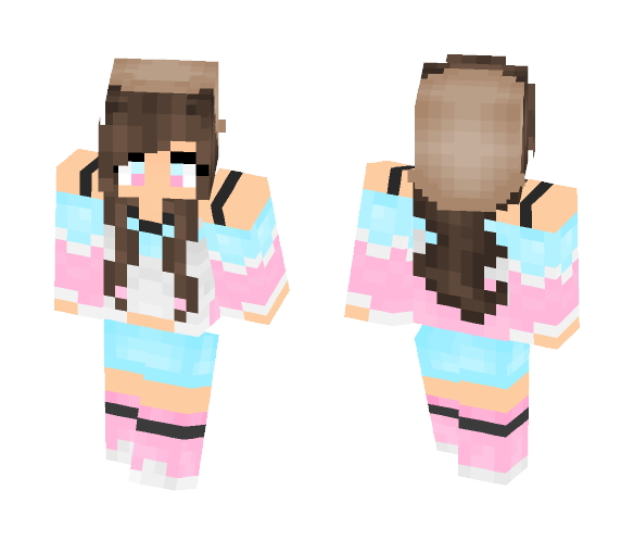 Sweet and Sensitive, Candy Coated. - Female Minecraft Skins - image 1