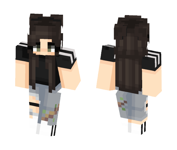 Download Free Savage Roots~ {TumblrGirl} Skin for Minecraft image 1 Savage Roots~ {TumblrGirl} - Female Minecraft Skins - image 1