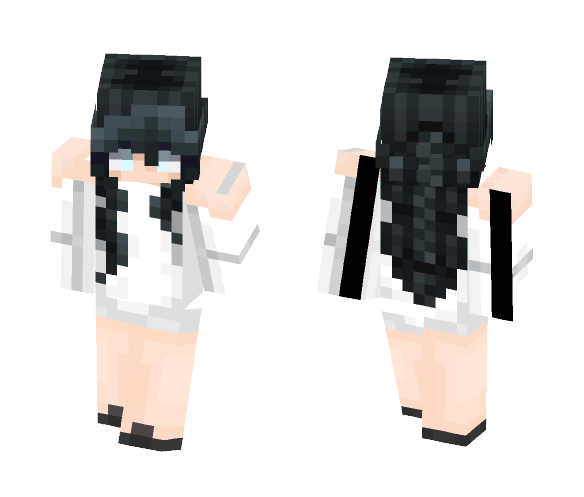 Download Free Time Changes Skin for Minecraft image 1 Time Changes - Female Minecraft Skins - image 1