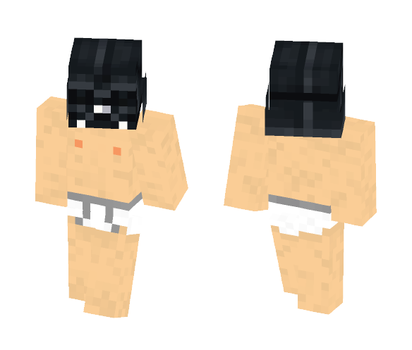 Naked Darth Vader - Male Minecraft Skins - image 1