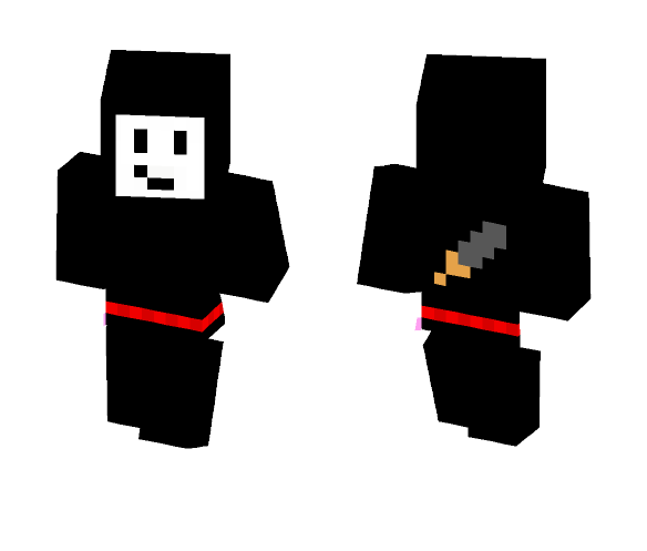 ninja cat v4 - Cat Minecraft Skins - image 1