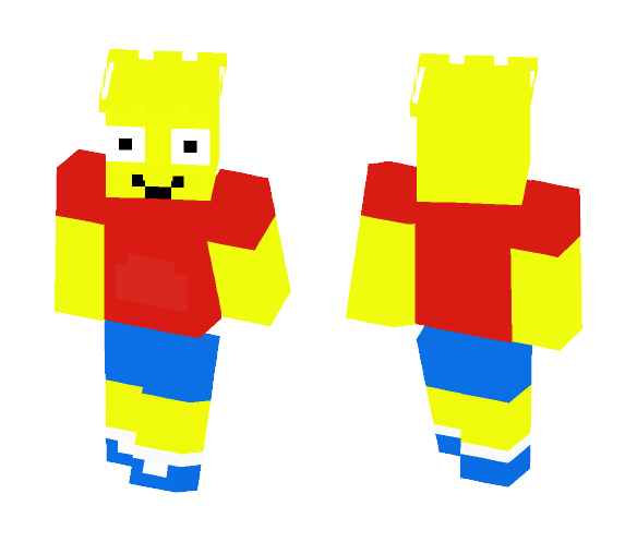 Bart Simpson - Male Minecraft Skins - image 1