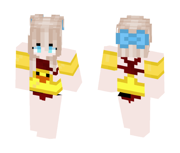Download Free Made by xVioletSky Skin for Minecraft image 1 Made by xVioletSky - Female Minecraft Skins - image 1