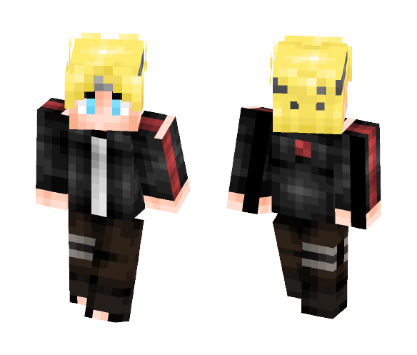 Boruto Uzumaki - Male Minecraft Skins - image 1