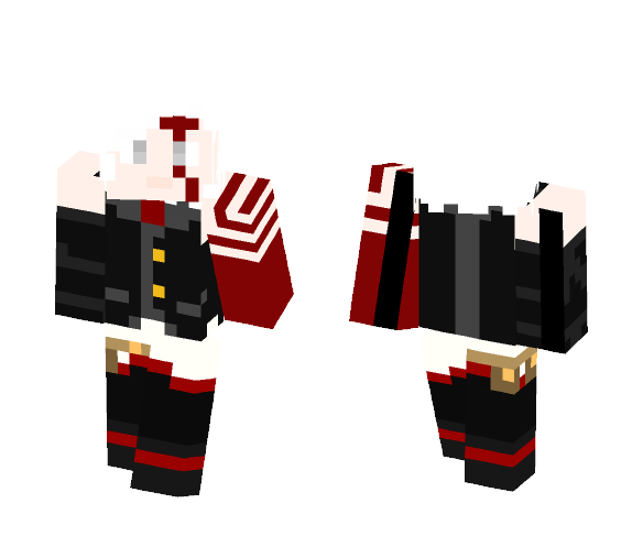 Allen walker (fixed) - Male Minecraft Skins - image 1
