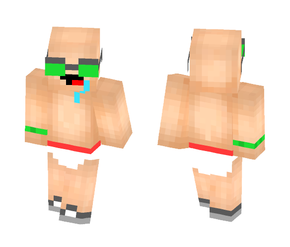 Baby Nerd - Baby Minecraft Skins - image 1