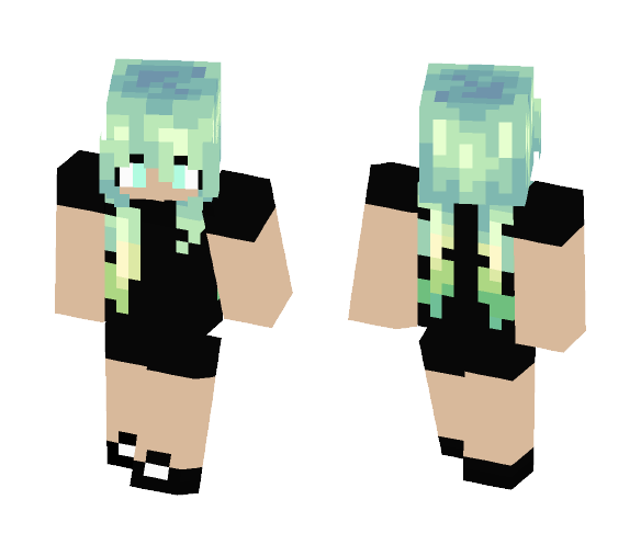 Download Free Band Girl Skin for Minecraft image 1 Band Girl - Girl Minecraft Skins - image 1