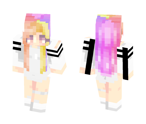Spilled paint - Female Minecraft Skins - image 1