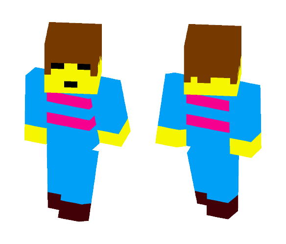 Frisk - Female Minecraft Skins - image 1