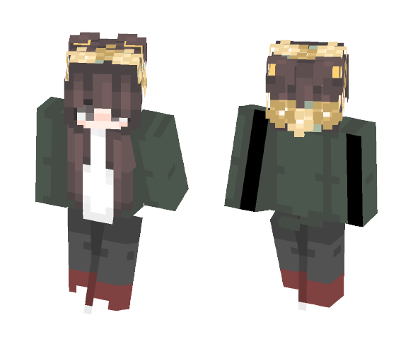 Yellow Flowers - Female Minecraft Skins - image 1