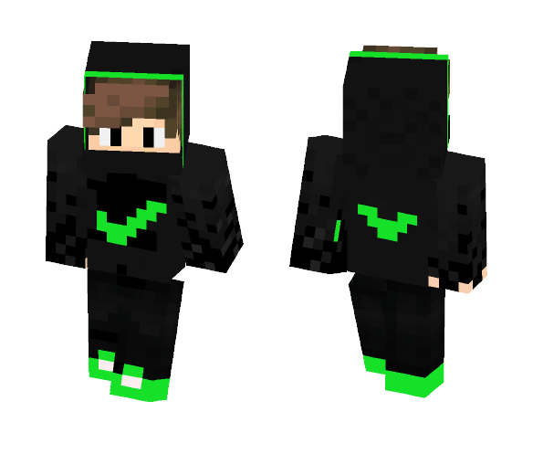Green Nike - Male Minecraft Skins - image 1
