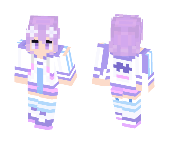 Hyperdimension Neptunia: Neptune - Female Minecraft Skins - image 1