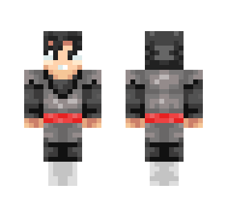 Base Form Black (Future Trunks Arc) - Male Minecraft Skins - image 2