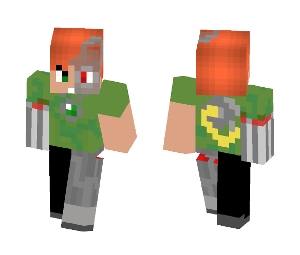 Cyber Doom - Male Minecraft Skins - image 1