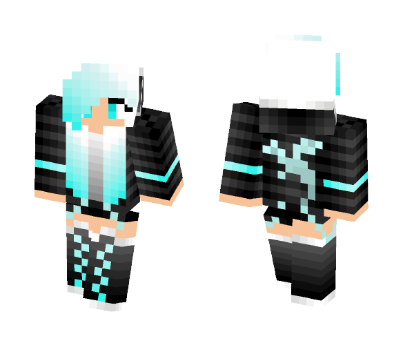 Icy Dragon???? - Female Minecraft Skins - image 1