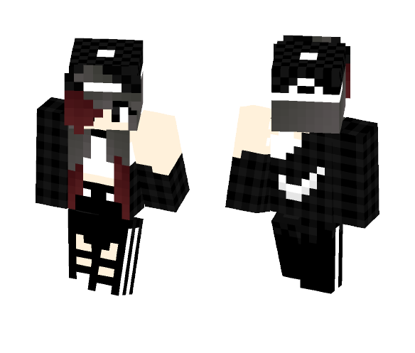Hat Girl ???? - Girl Minecraft Skins - image 1