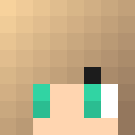 Cute Purple Lazy Sleeve Crop Top - Female Minecraft Skins - image 3