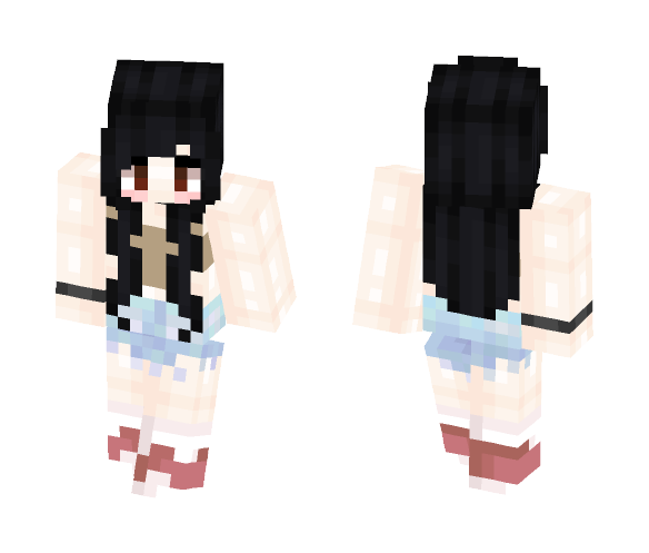 bu9 - for peach (request) - Female Minecraft Skins - image 1
