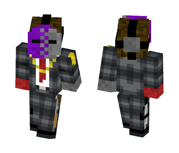 Heist 2 - Male Minecraft Skins - image 1