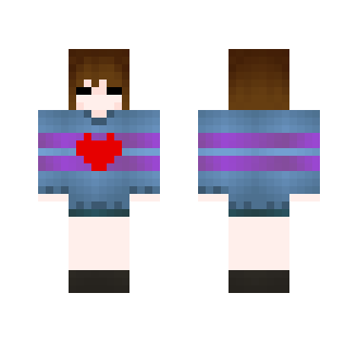 UNDERTALE - Frisk - Female Minecraft Skins - image 2