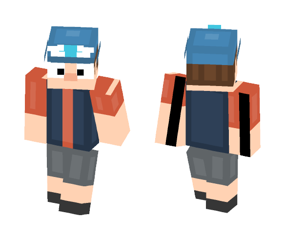 Dipper Pines - Gravity Falls - Male Minecraft Skins - image 1