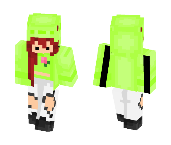 ♦LimeLove♦ - Female Minecraft Skins - image 1