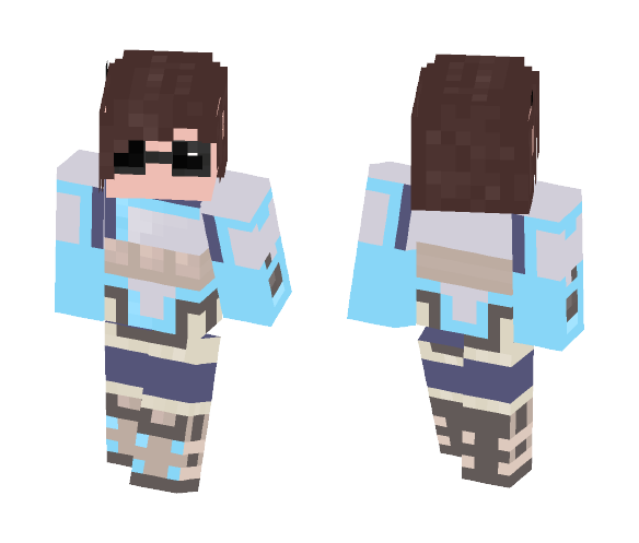 오버워치 - 메이 Overwatch MEI - Female Minecraft Skins - image 1