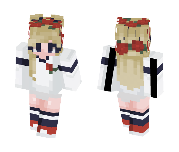 roses~ ???? - Female Minecraft Skins - image 1