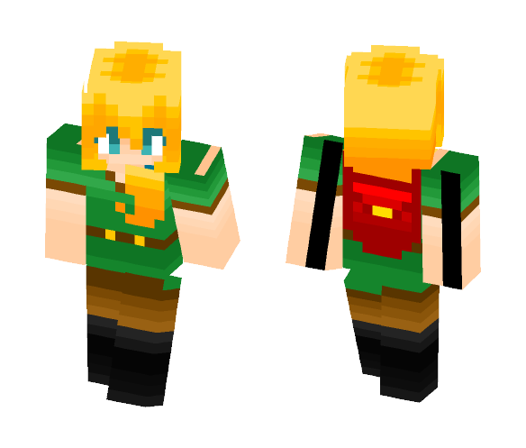 Default Alex (Anime) - Female Minecraft Skins - image 1