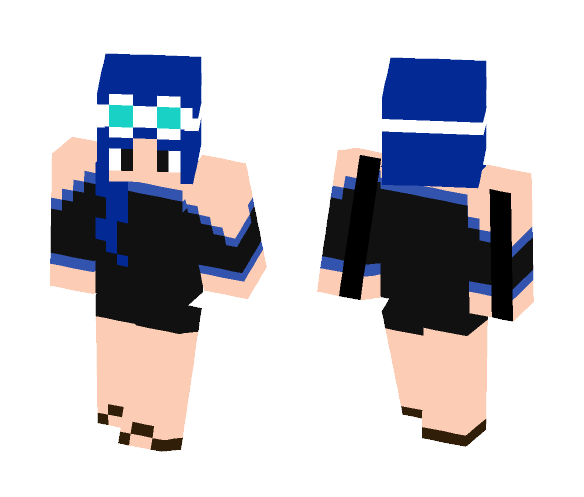 DanTDM Female - Summer - Female Minecraft Skins - image 1