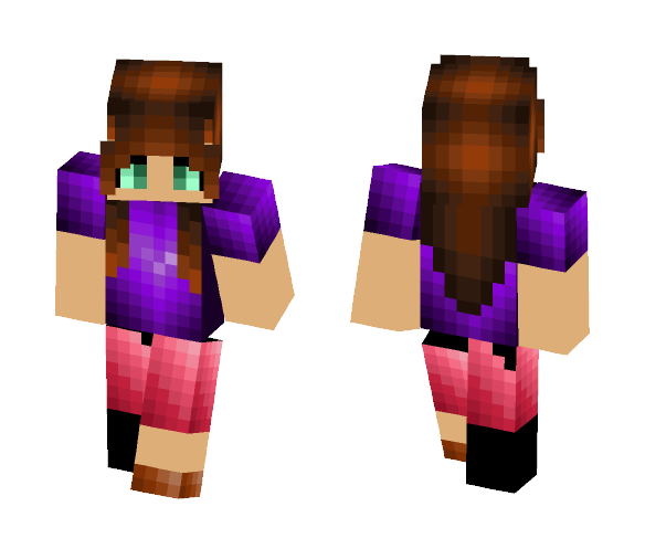 Mynte Brun - Female Minecraft Skins - image 1