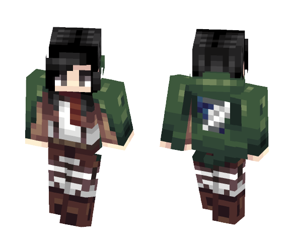 Mikasa - Female Minecraft Skins - image 1