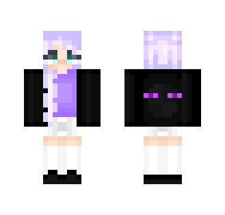 Cute Enderman Sweater Girl