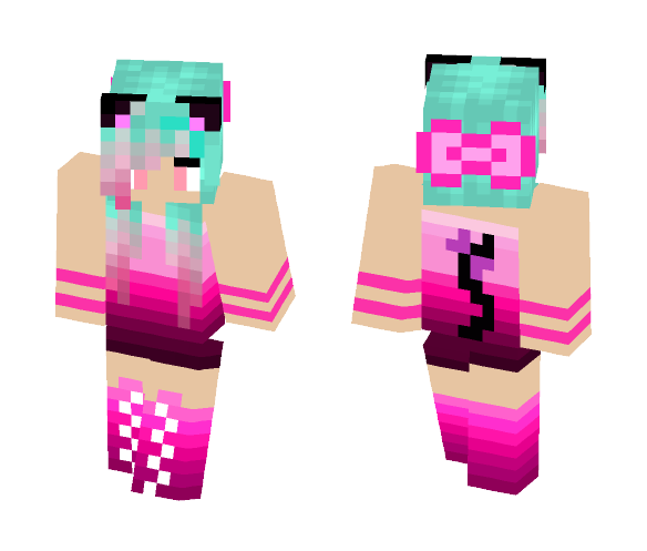 Kawaii Neko - Kawaii Minecraft Skins - image 1