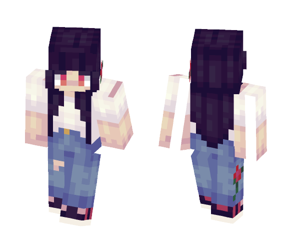 ???? vintage.rose - Female Minecraft Skins - image 1