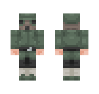 WW1 Gas Mask Soldier