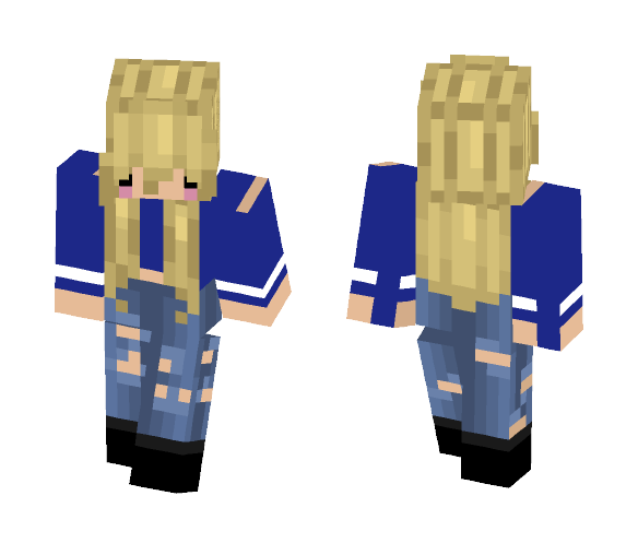 Chibi Girl - Girl Minecraft Skins - image 1