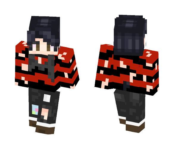 Download Free →War of Hormone Jungkook← Skin for Minecraft image 1 →War of Hormone Jungkook← - Male Minecraft Skins - image 1