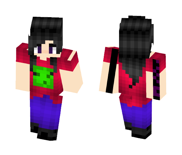 Slime Shirt - Female Minecraft Skins - image 1