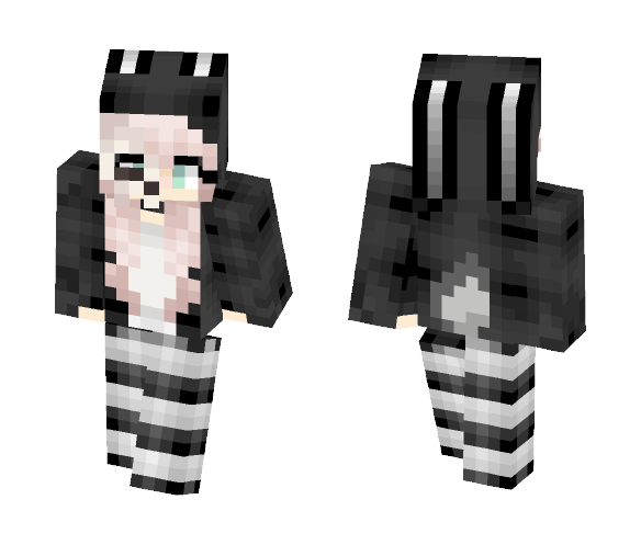 Shadow's Skull Bunny - Female Minecraft Skins - image 1