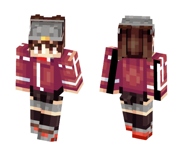 [Thinkingz] - Ryuujou (Kancolle) - Female Minecraft Skins - image 1