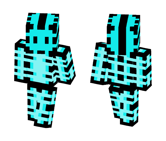 Download Free Cube Man Skin for Minecraft image 1 Cube Man - Interchangeable Minecraft Skins - image 1