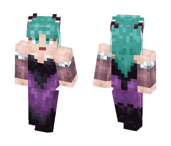 Morrigan Aensland - Darkstalkers - Female Minecraft Skins - image 1