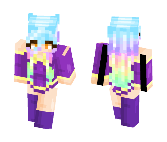 Shiro - Female Minecraft Skins - image 1