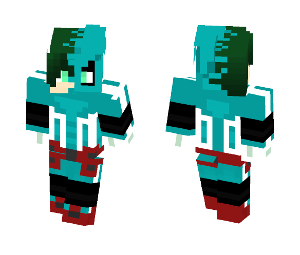 Izuku Midoriya - Male Minecraft Skins - image 1