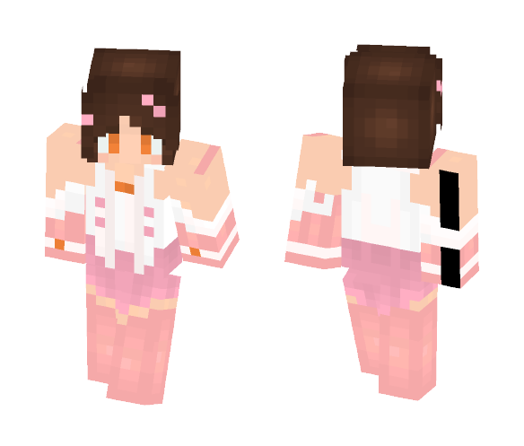 Download Free Kendura | Sylveon Inspired Girl! Skin for Minecraft image 1 Kendura | Sylveon Inspired Girl! - Female Minecraft Skins - image 1