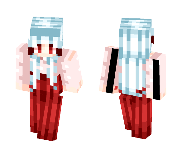 + Shrine Maiden + - Female Minecraft Skins - image 1