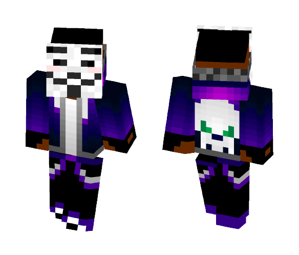 Cool Hacker teen - Male Minecraft Skins - image 1